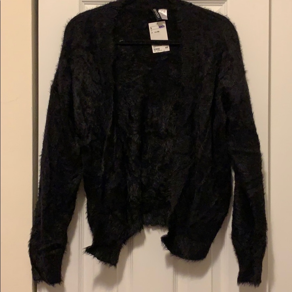 NWT Furry Cardigan